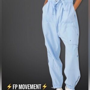 Free People Movement Light blue super light and comfortable joggers